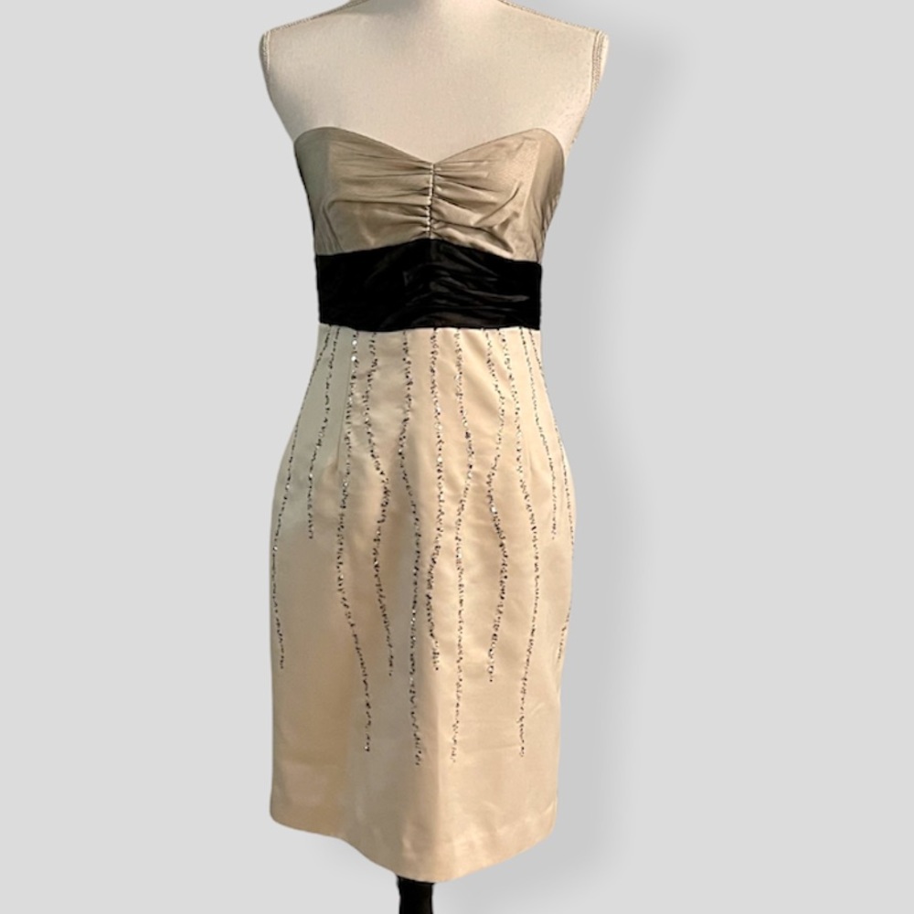 Laundry by Shelli Segal Strapless Dress-Size 2